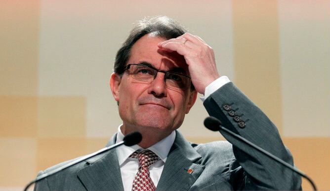 El president de la Generalitat,  Artur Mas