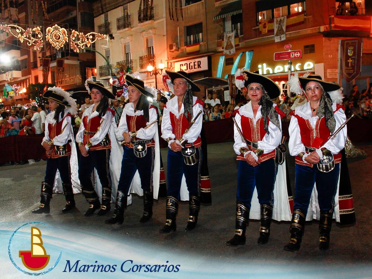 Marinos Corsarios. La Morenica lucirá el día 9 el manto donado por la Comparsa en este año del centenario de su coronación canónica