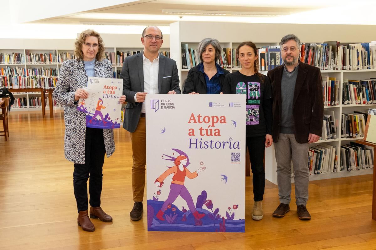 Presentación de la temporada de ferias del libro (foto: Xunta de Galicia)