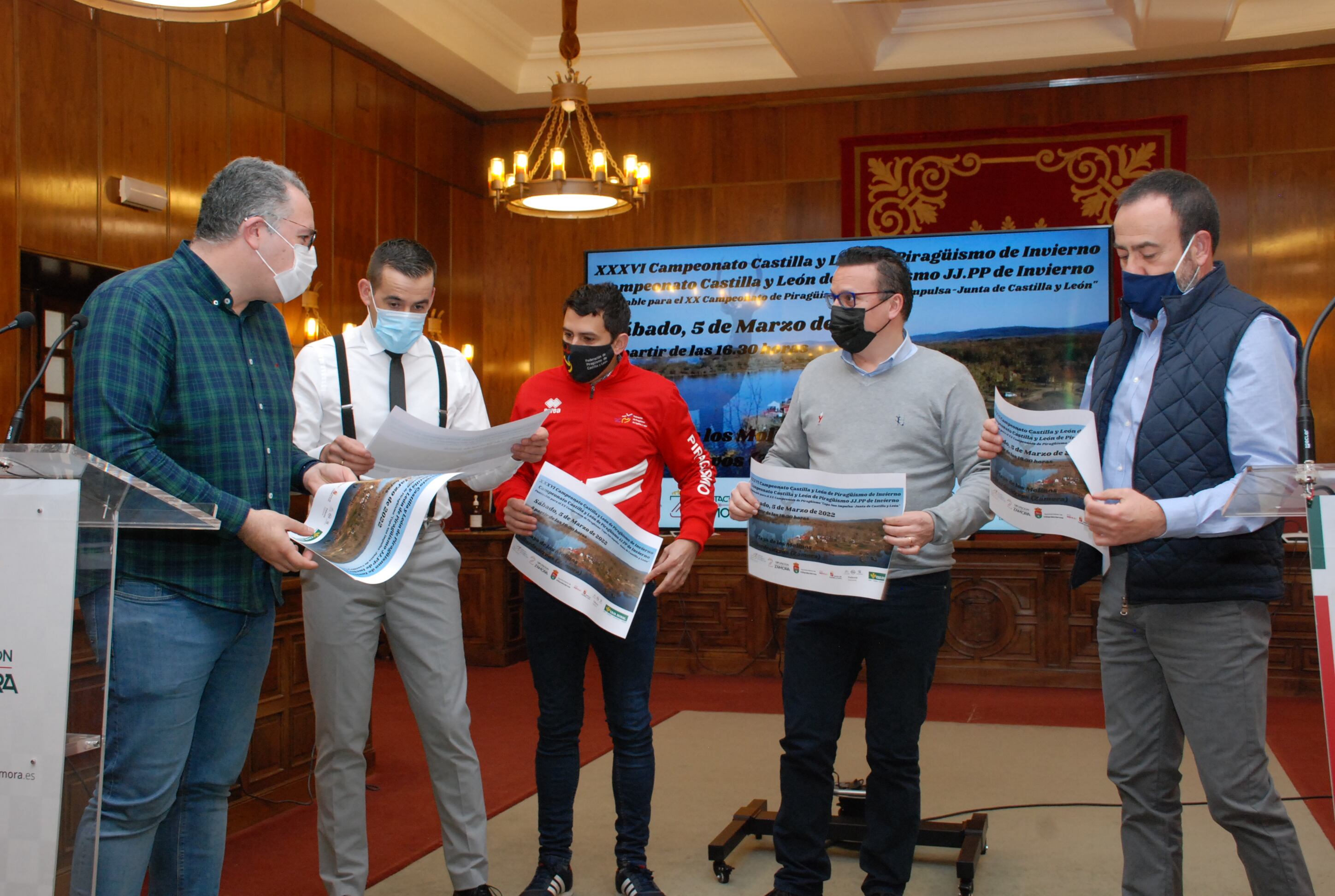 Un momento de la presentación del Campeonato