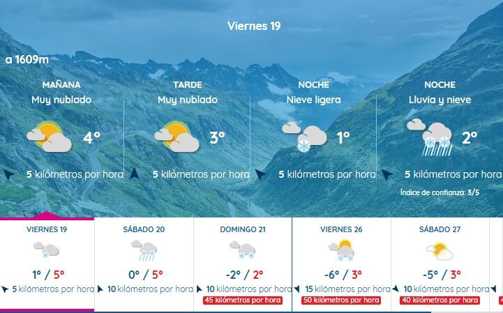 Primer avance del viernes 19, sábado 20 y domingo 21