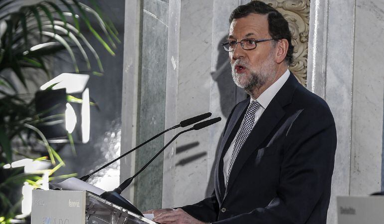 El presidente del Gobierno Mariano Rajoy.