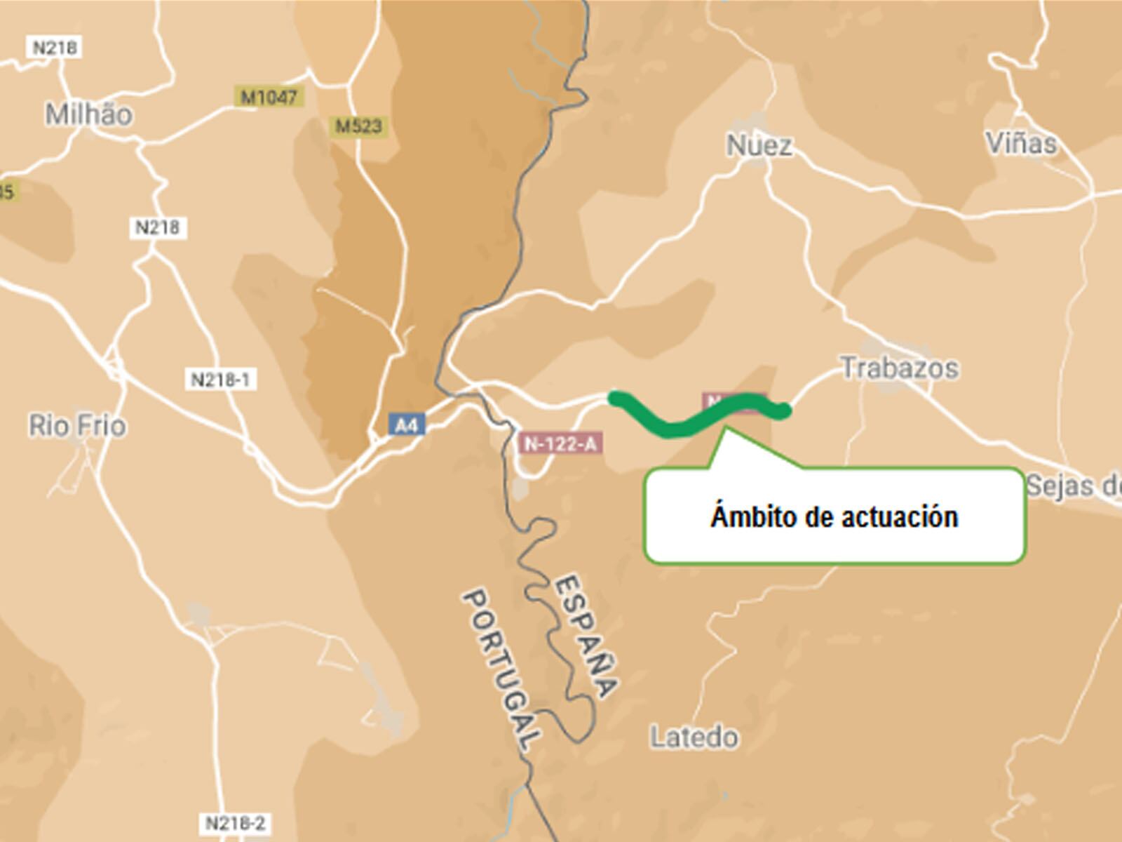 Aprobado el tramo de la A-11 entre San Martín del Predoso y Portugal