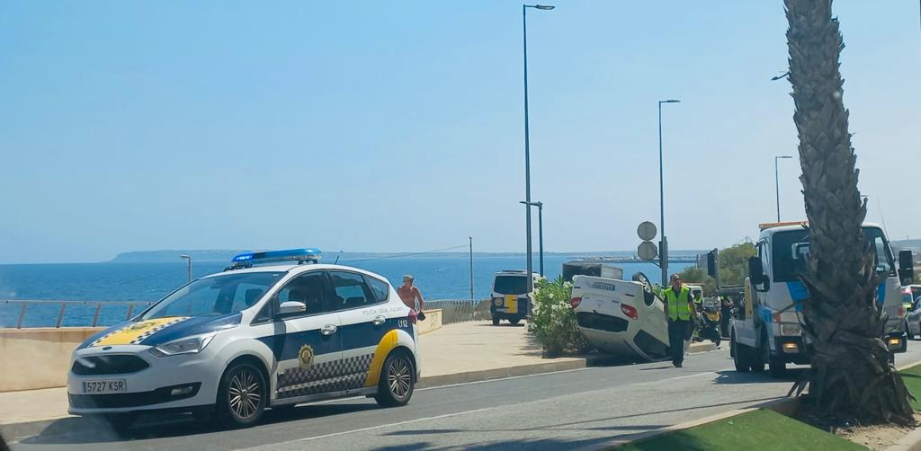 Accidente en la Cantera de Alicante este jueves 15 de junio