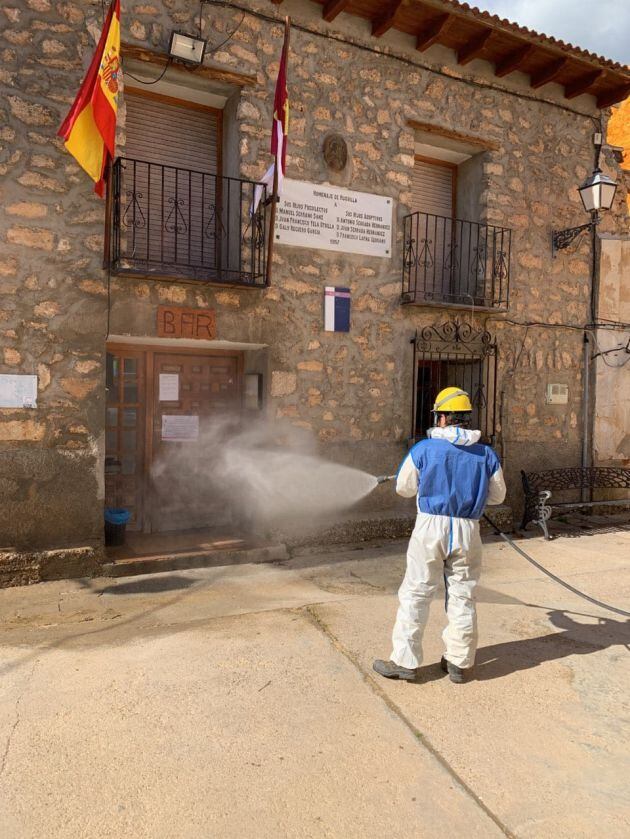 Desinfección contra coronavirus