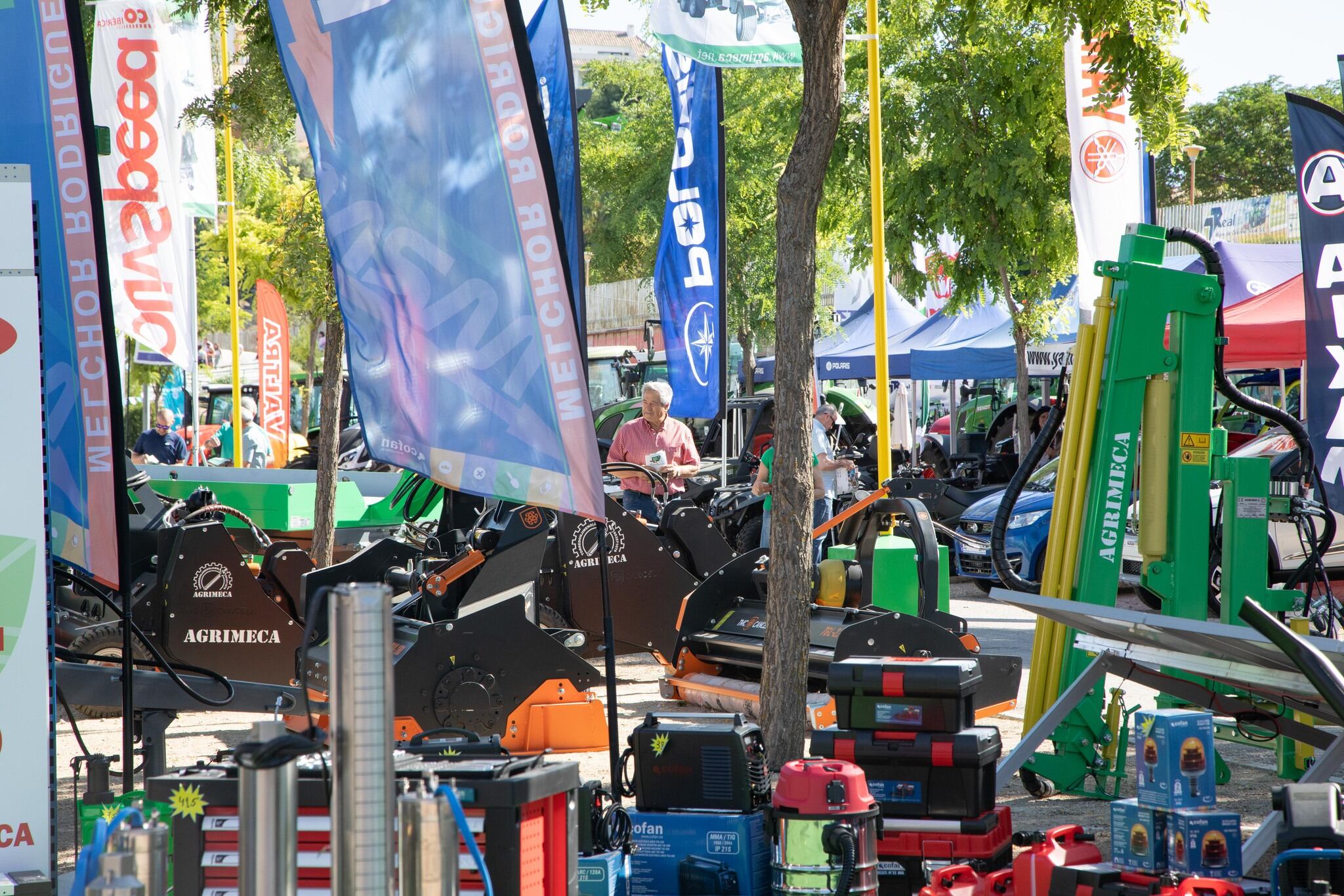 La Feria &#039;Futuroliva&#039; durante una de sus ediciones anteriores en Baeza