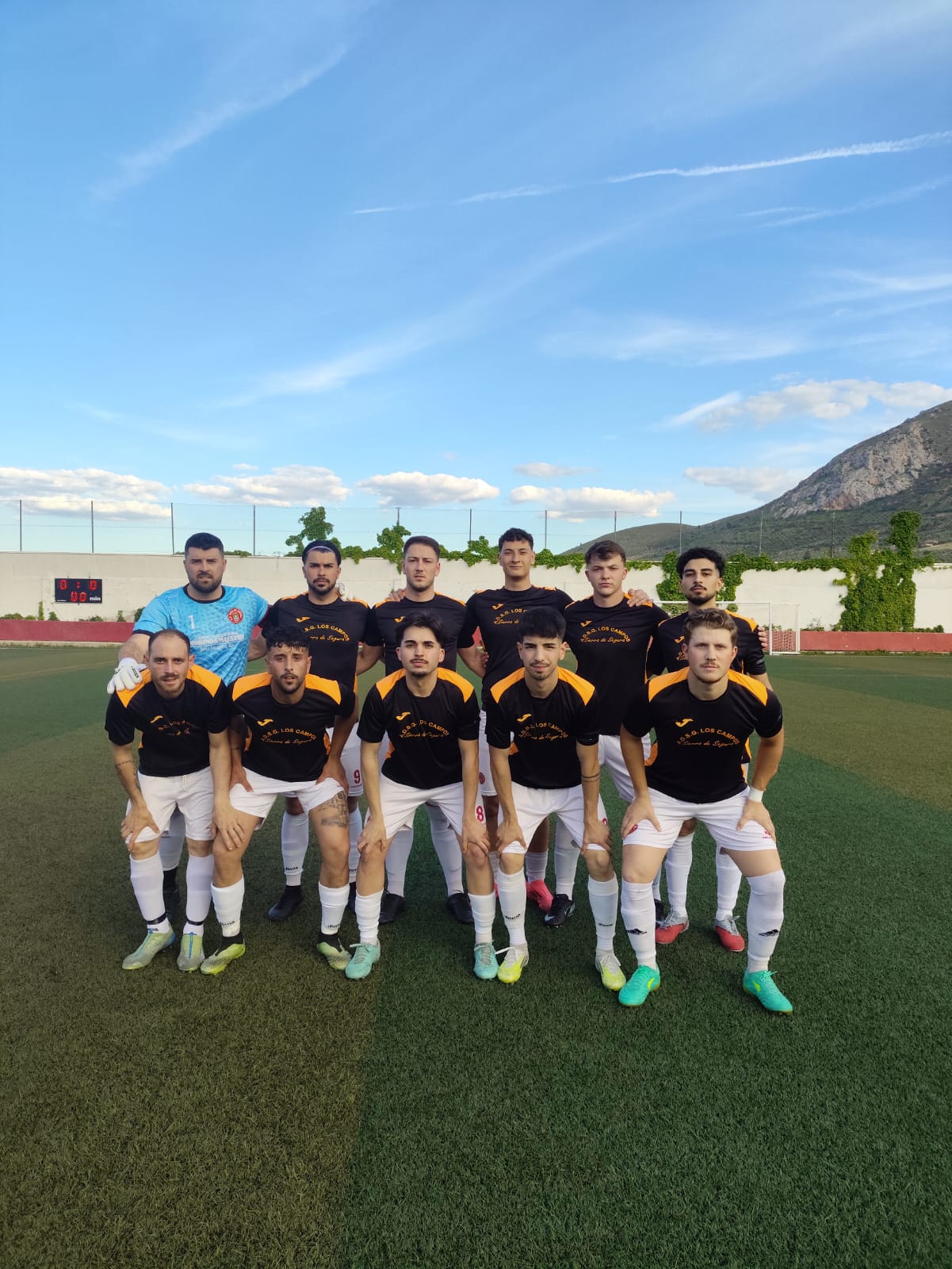 Equipo titular del C.D. Beas de Segura en Jódar