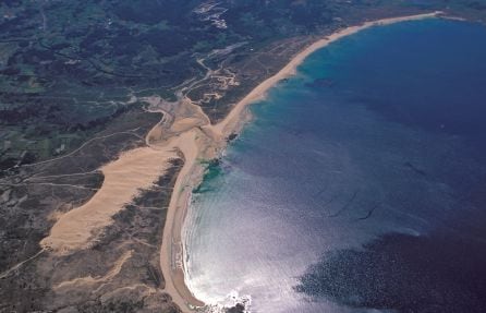 Las dunas de Corrubedo, en Riveira.