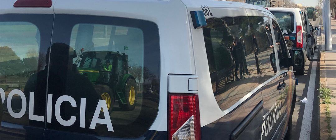 Imagen de archivo de una furgoneta de la Policía Nacional