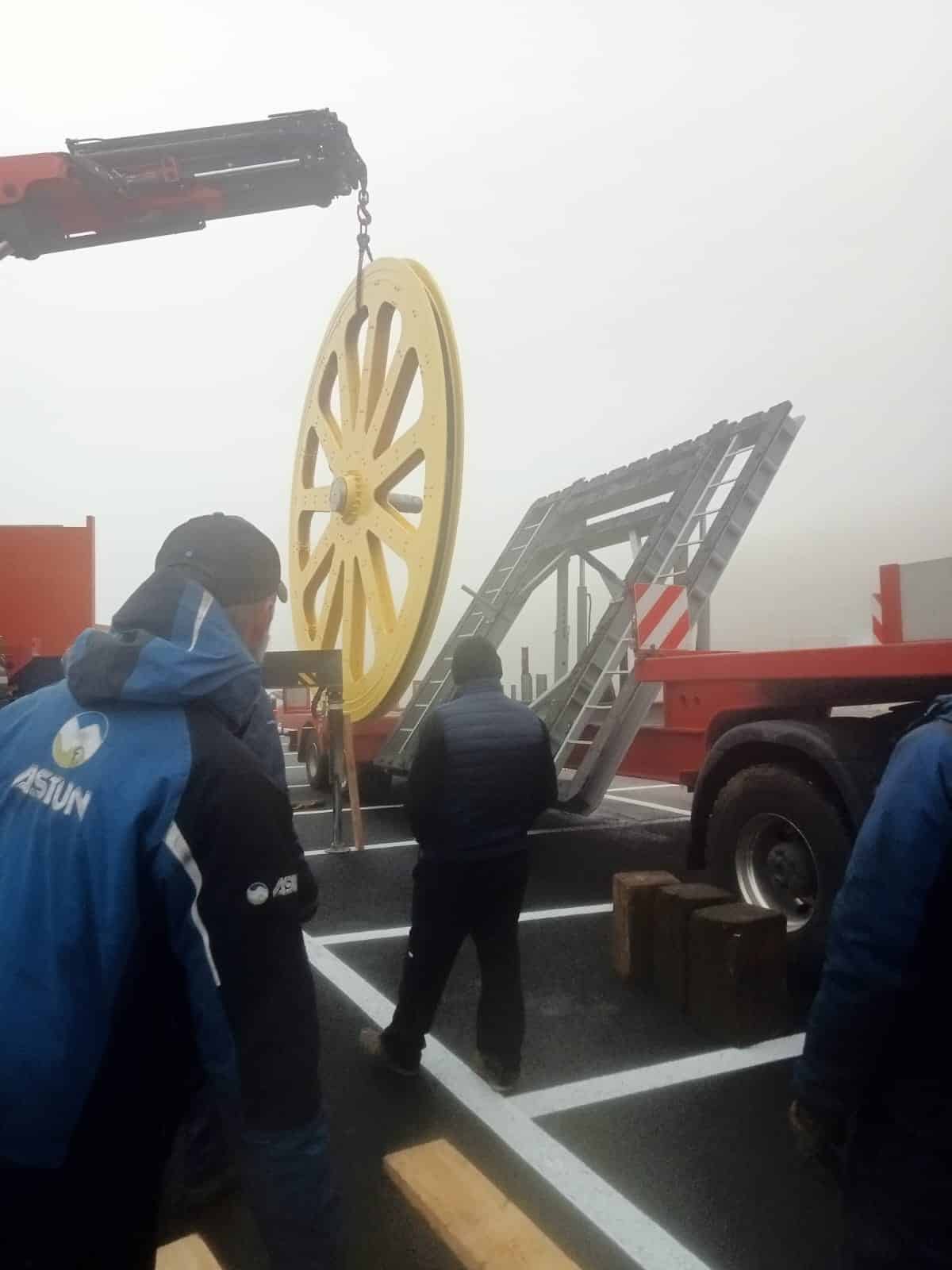 El 18 de noviembre llegaron algunas de las nuevas piezas como el volante