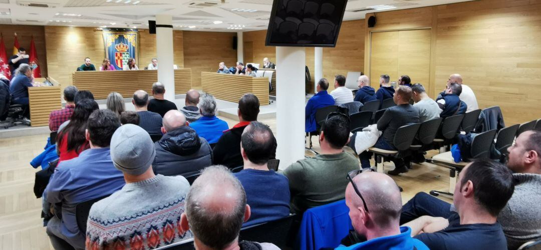 Parte de los trabajadores de Flex se han reunido con el gobierno de Getafe