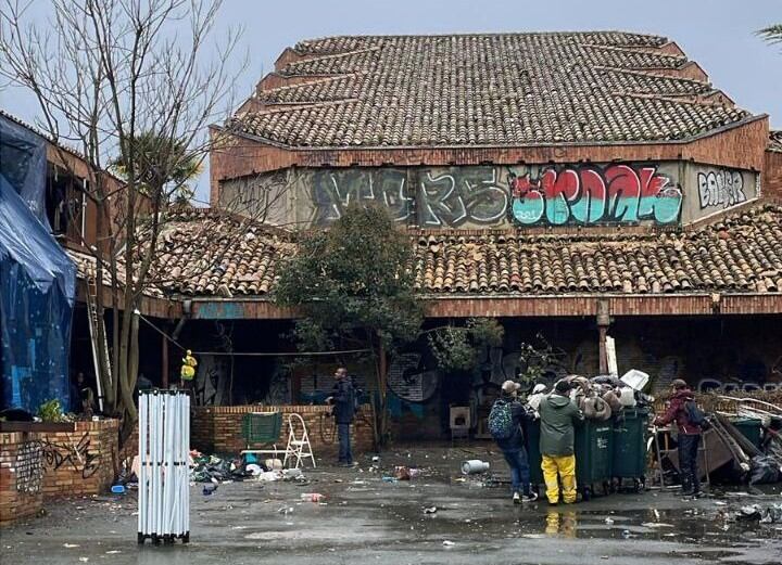 Auzolan en el convento de Aranzadi
