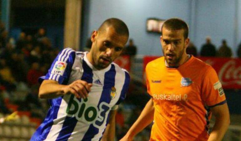 El brasileño Yuri fue una de las pesadillas del Alavés.