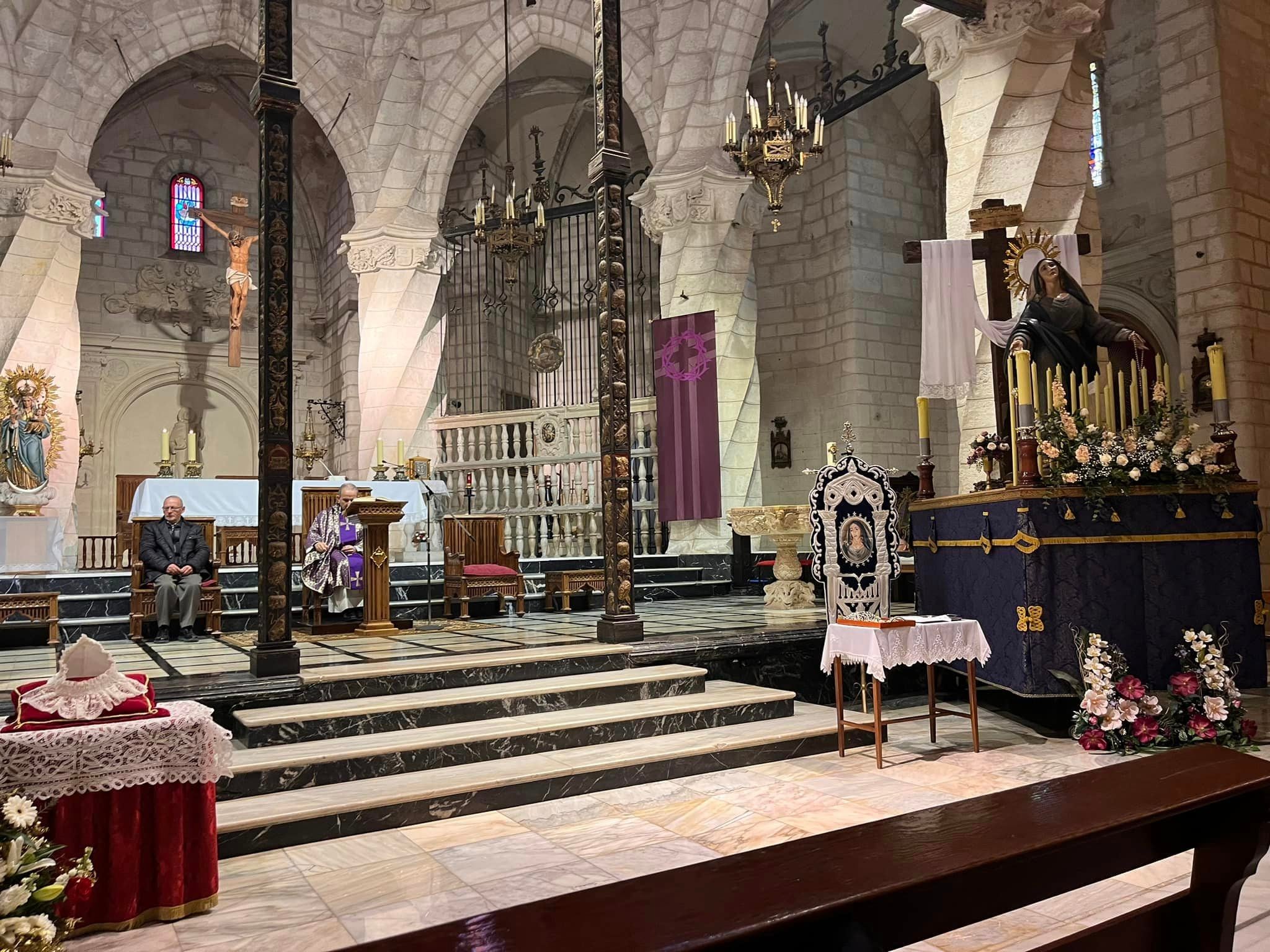 Acto en la Iglesia de Santiago