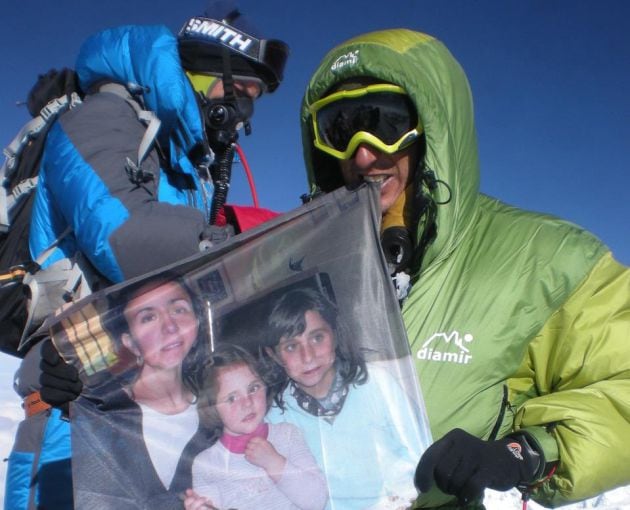 José Antonio Alejo en la cumbre