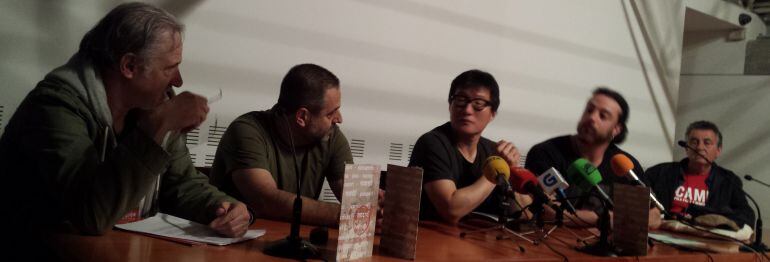 Rueda de prensa en Acampa