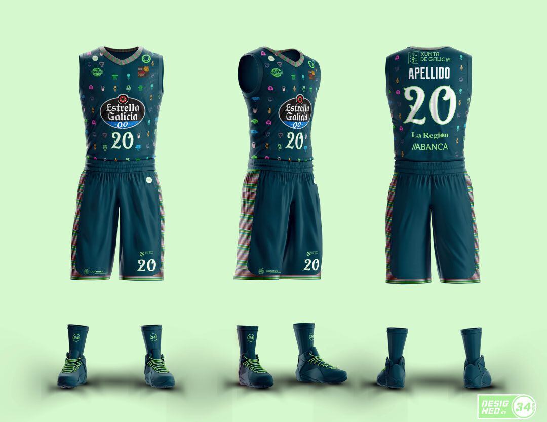 El Club Ourense Baloncesto, presenta sus nuevas equipaciones especiales de Entroido 2020