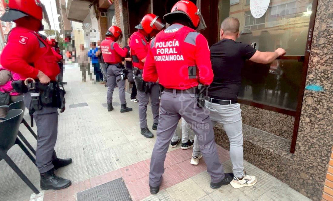 Detenidos en la Comarca de Pamplona