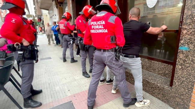Detenidos en la Comarca de Pamplona