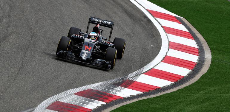 Fernando Alonso, en China.