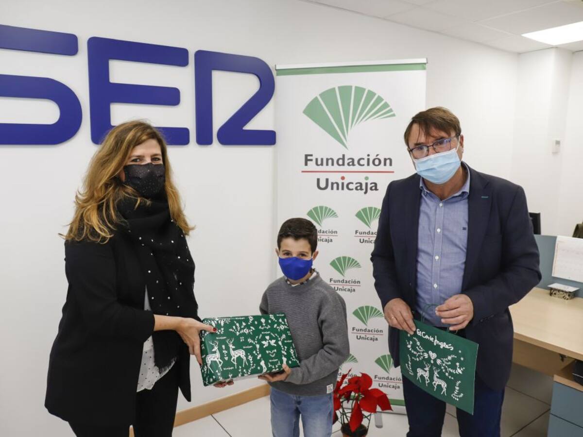 Pablo, ganador del abrazo sonoro de SER Málaga