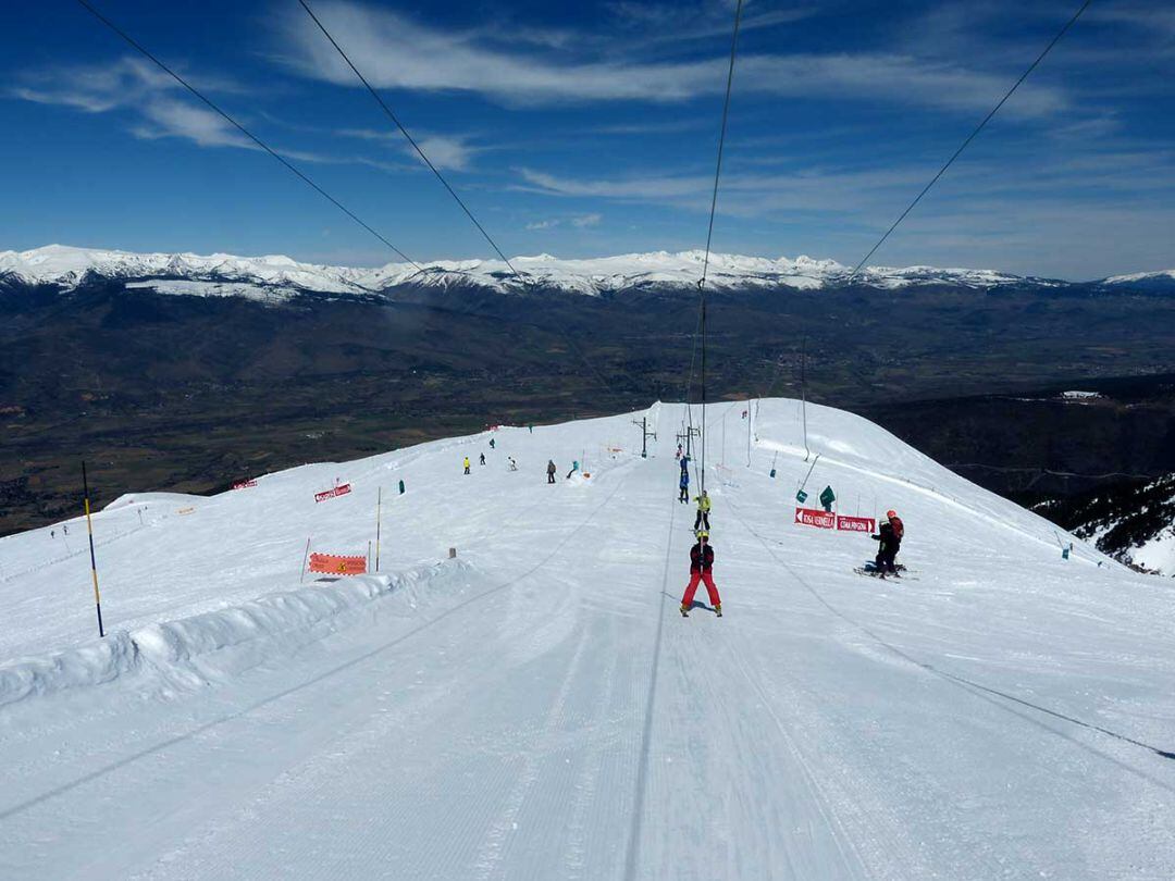 Imatge d'arxiu de l'estació de Masella