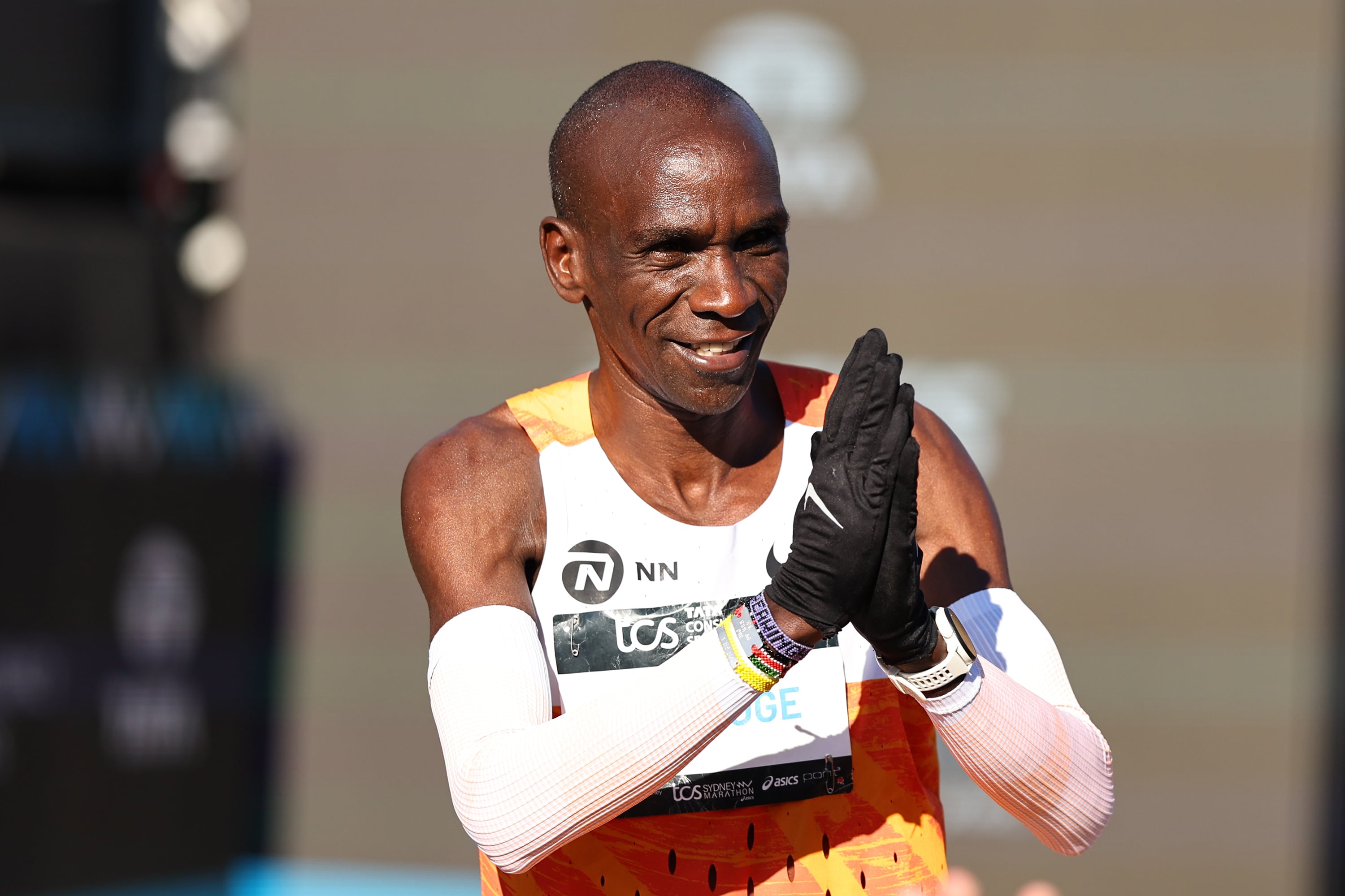Eliud Kipchoge, durante una Maratón de 2025