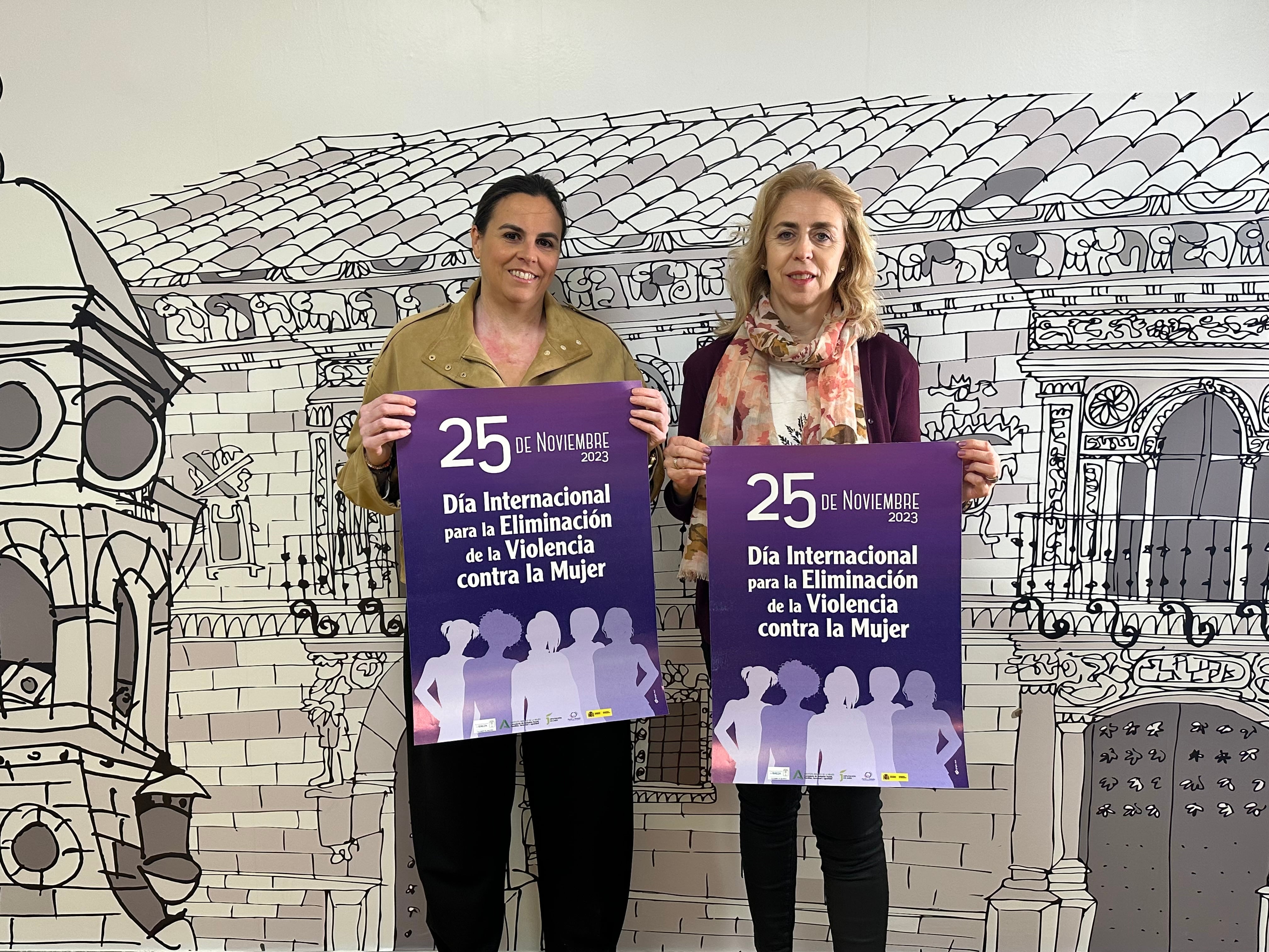 Presentación de las actividades con motivo del 25N en Baeza