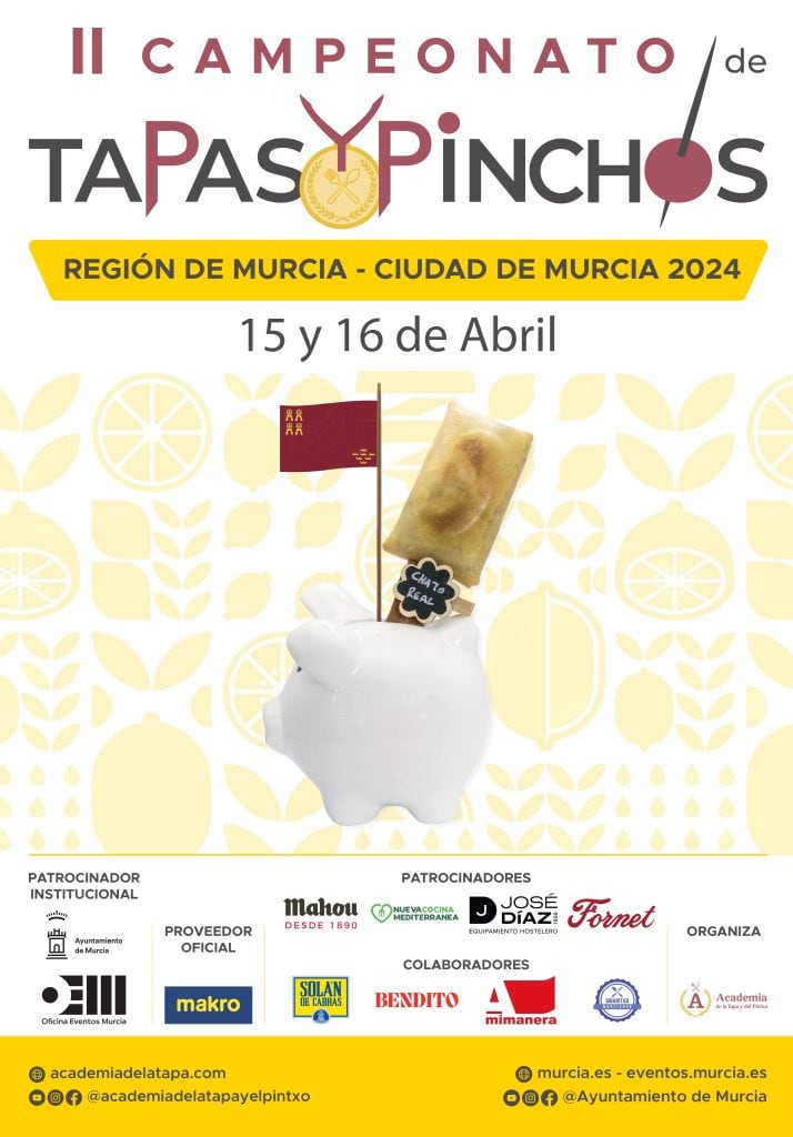 II Campeonato de Tapas y Pinchos de la Región de Murcia