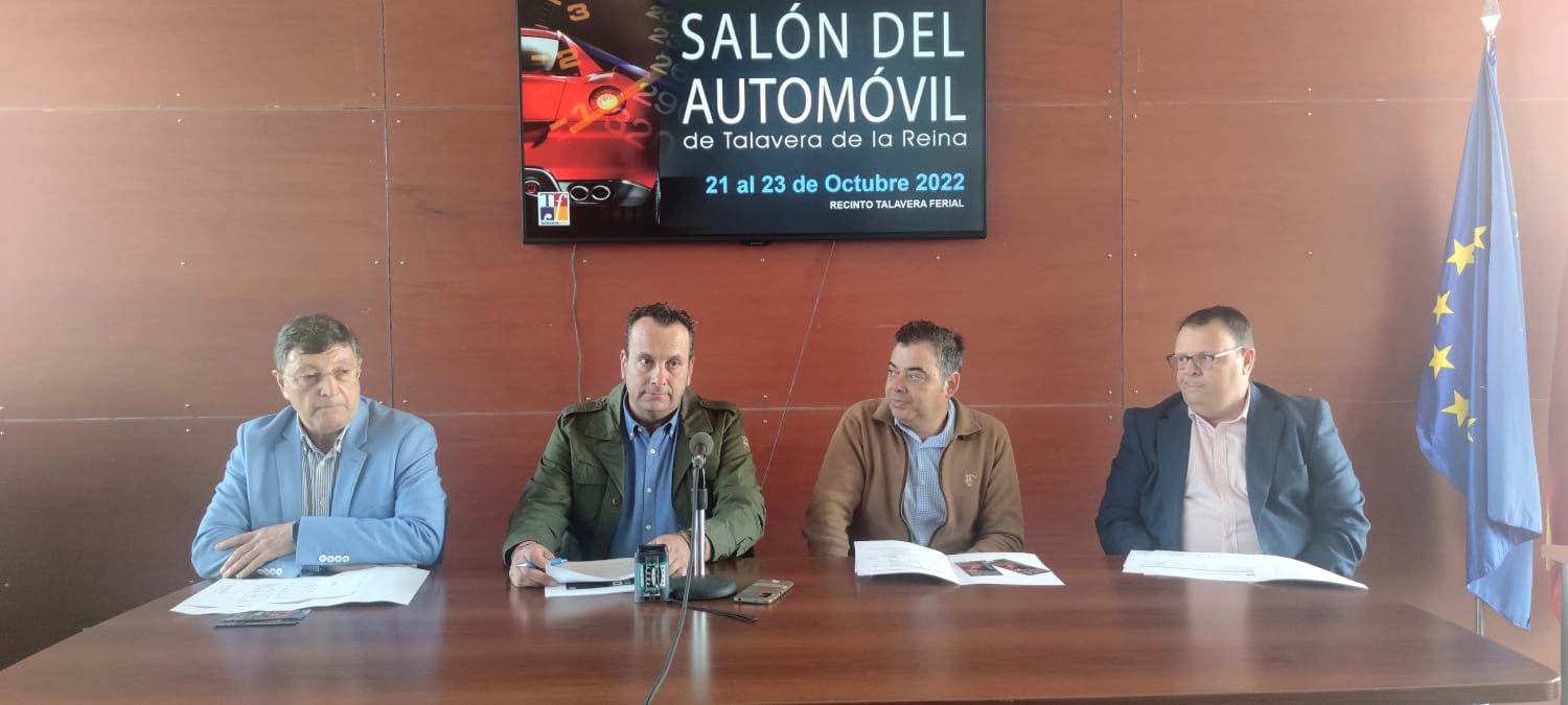 Rueda de prensa para dar a conocer los detalles del Salón del Automóvil