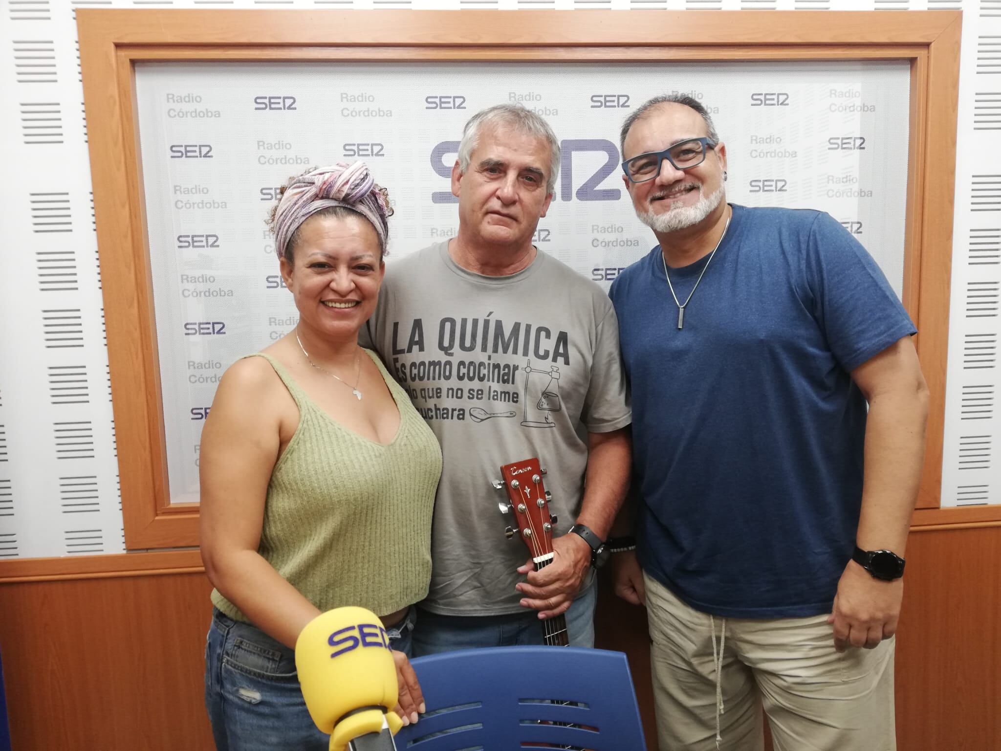 Sasma, Carlos Collantes y Miguel A. Ortega