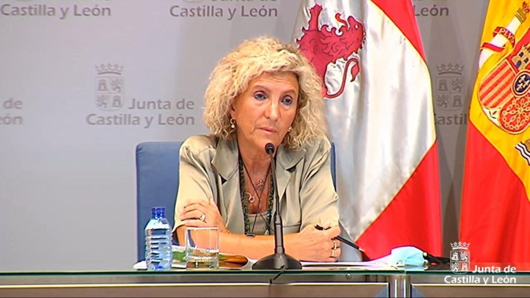 La consejera de Sanidad, Verónica Casado