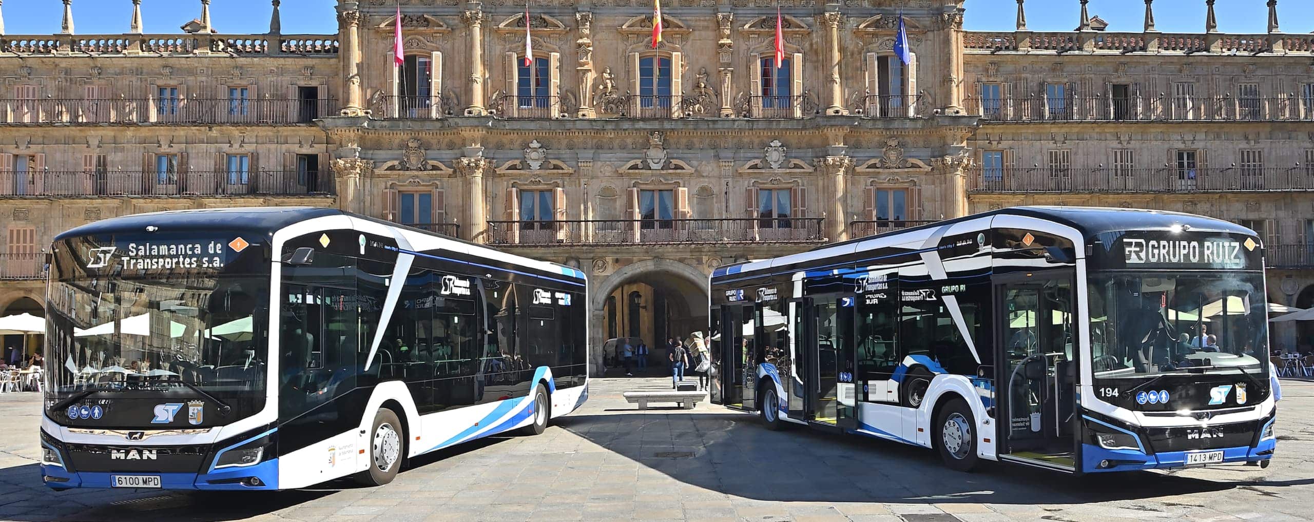 Los nuevos autobuses urbanos de Salamanca/Salamanca de Transportes