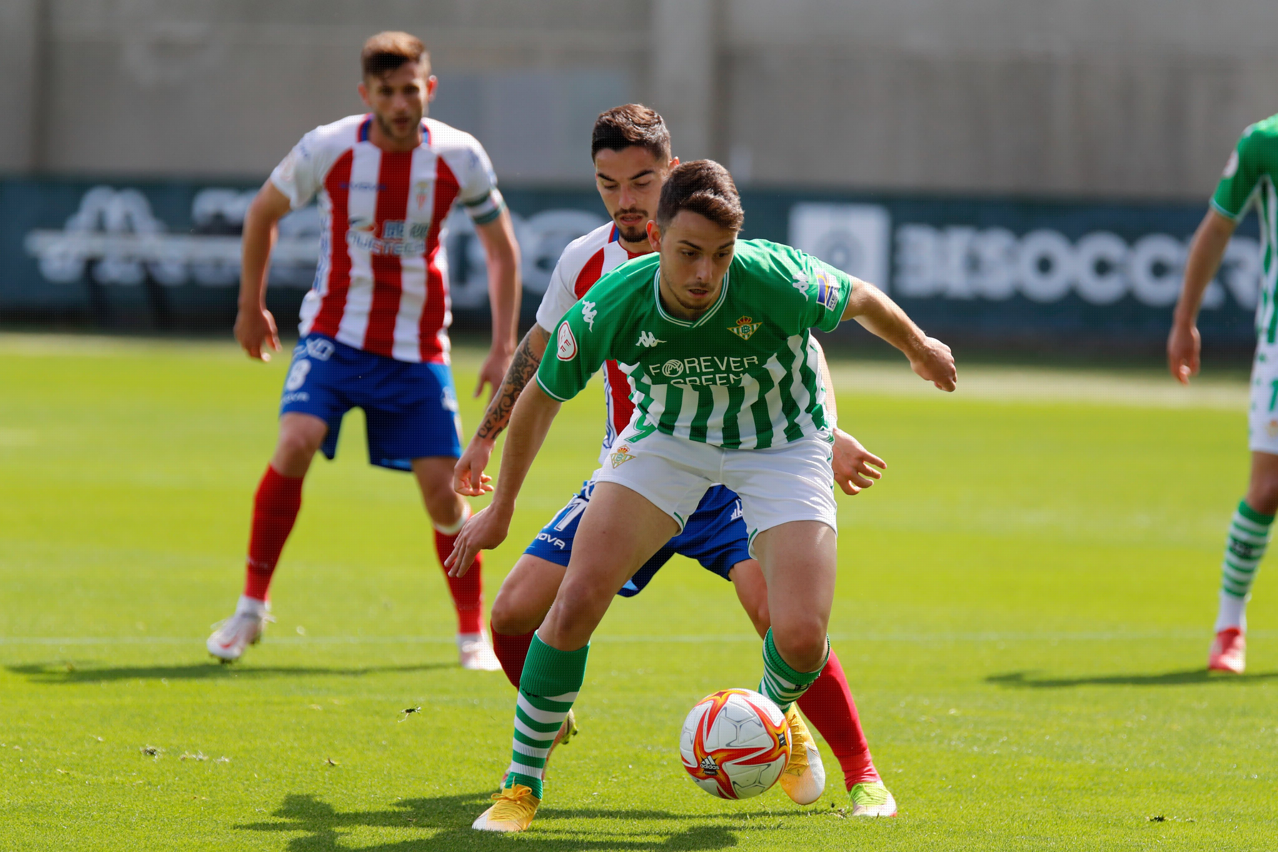 Un momento del partido