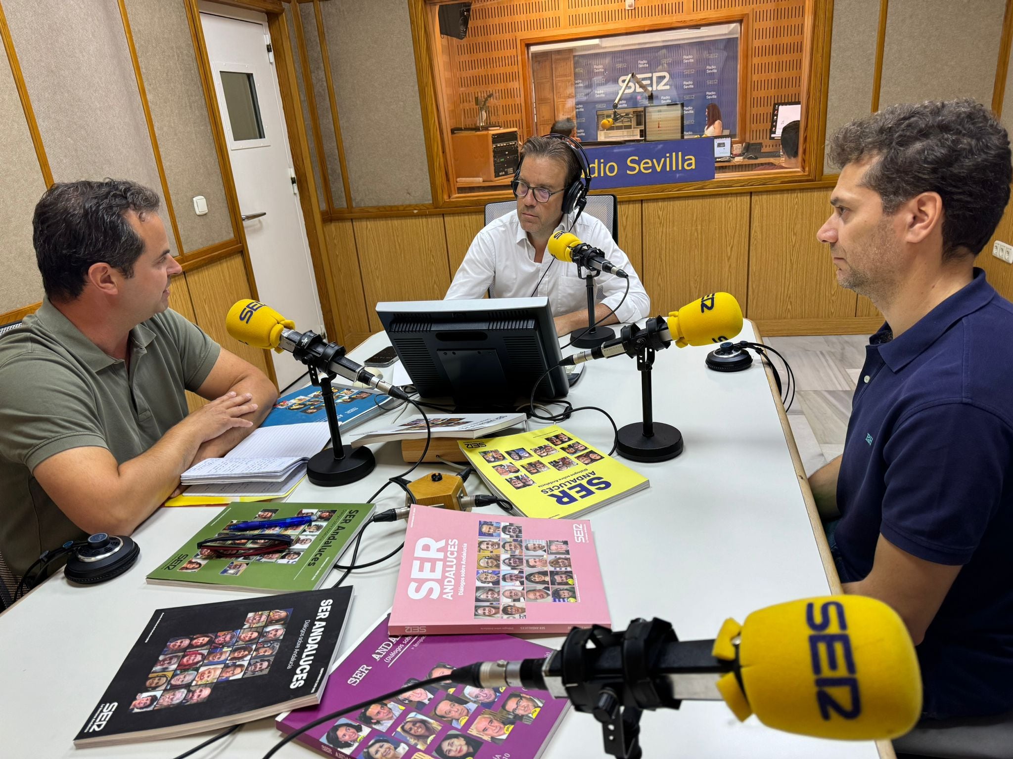 Jesús Cózar y Juan Luis Ávila entrevistados por Fernando Pérez Monguió en Ser Andaluces