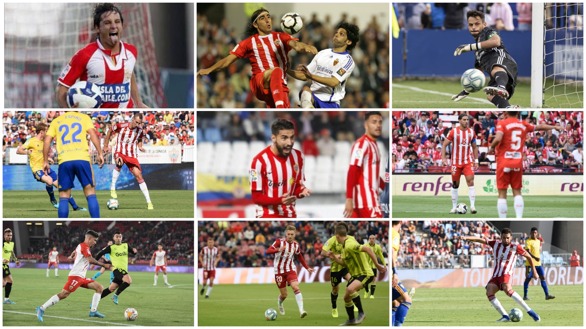 Piatti, René, Chico, Babic, Iván Balliu, Petrovic, Pozo... mandan fuerza a Rubi y a los futbolistas.