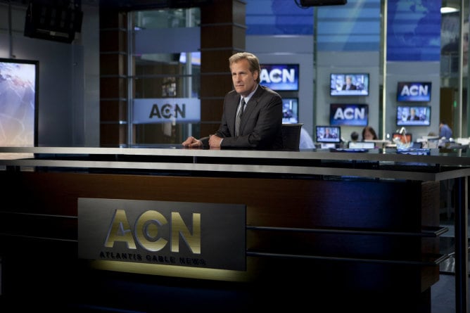 Jeff Daniels es Will McAvoy en &#039;The Newsroom&#039;