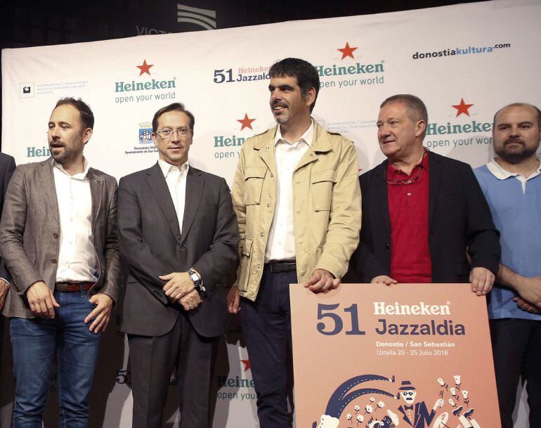 Imagen de la presentación de la 51 edición del Festival de Jazz