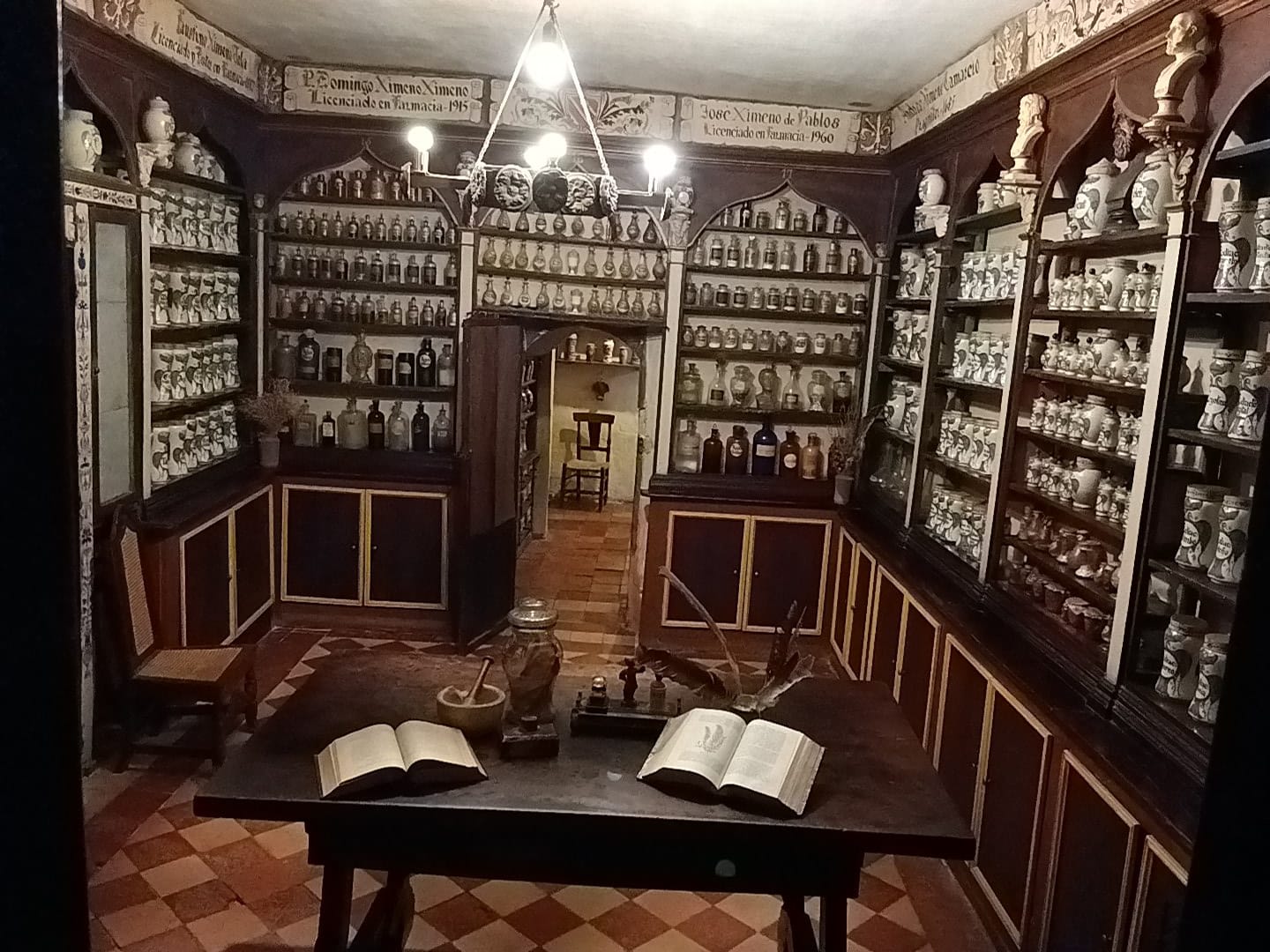 La botica de Peñaranda de Duero en la actualidad