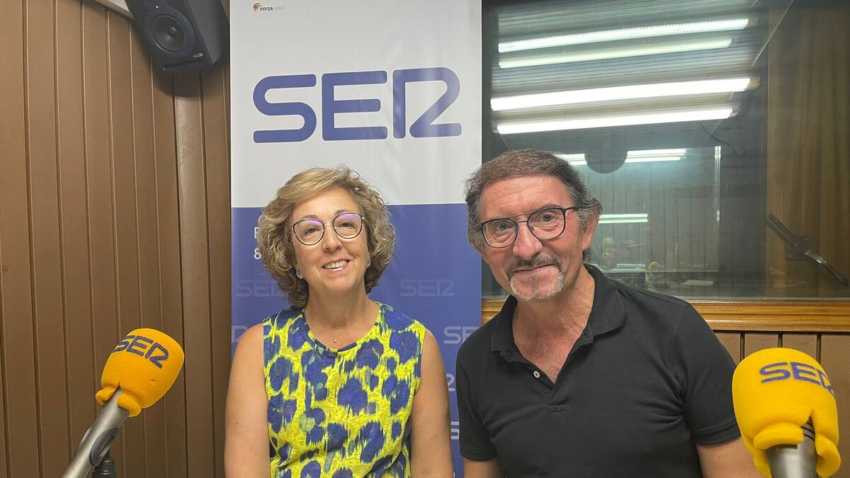 Trini Seller y Nacho González en Hoy por Hoy Villena