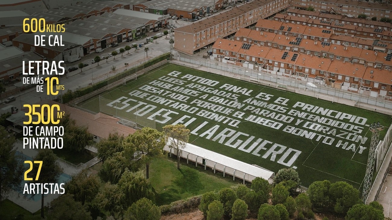 La carta de amor de El Larguero al fútbol en el estadio del CF Campo Real (Cadena SER).