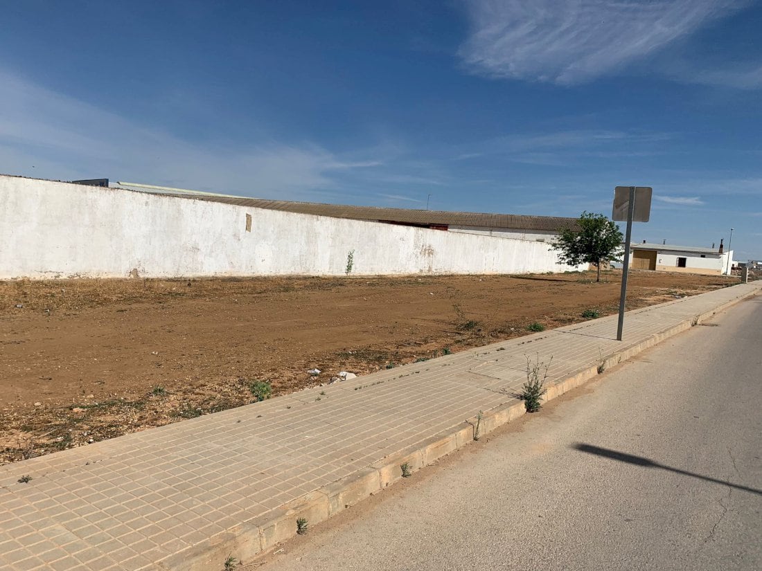 Terrenos cedidos para la construcción del Centro de Salud de Mota del Cuervo