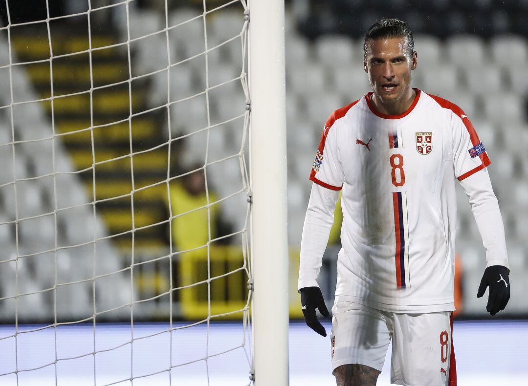 Prijovic, jugador serbio