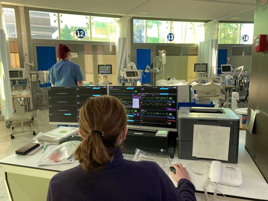 UCI habilitada en el Hospital Regional de Málaga 