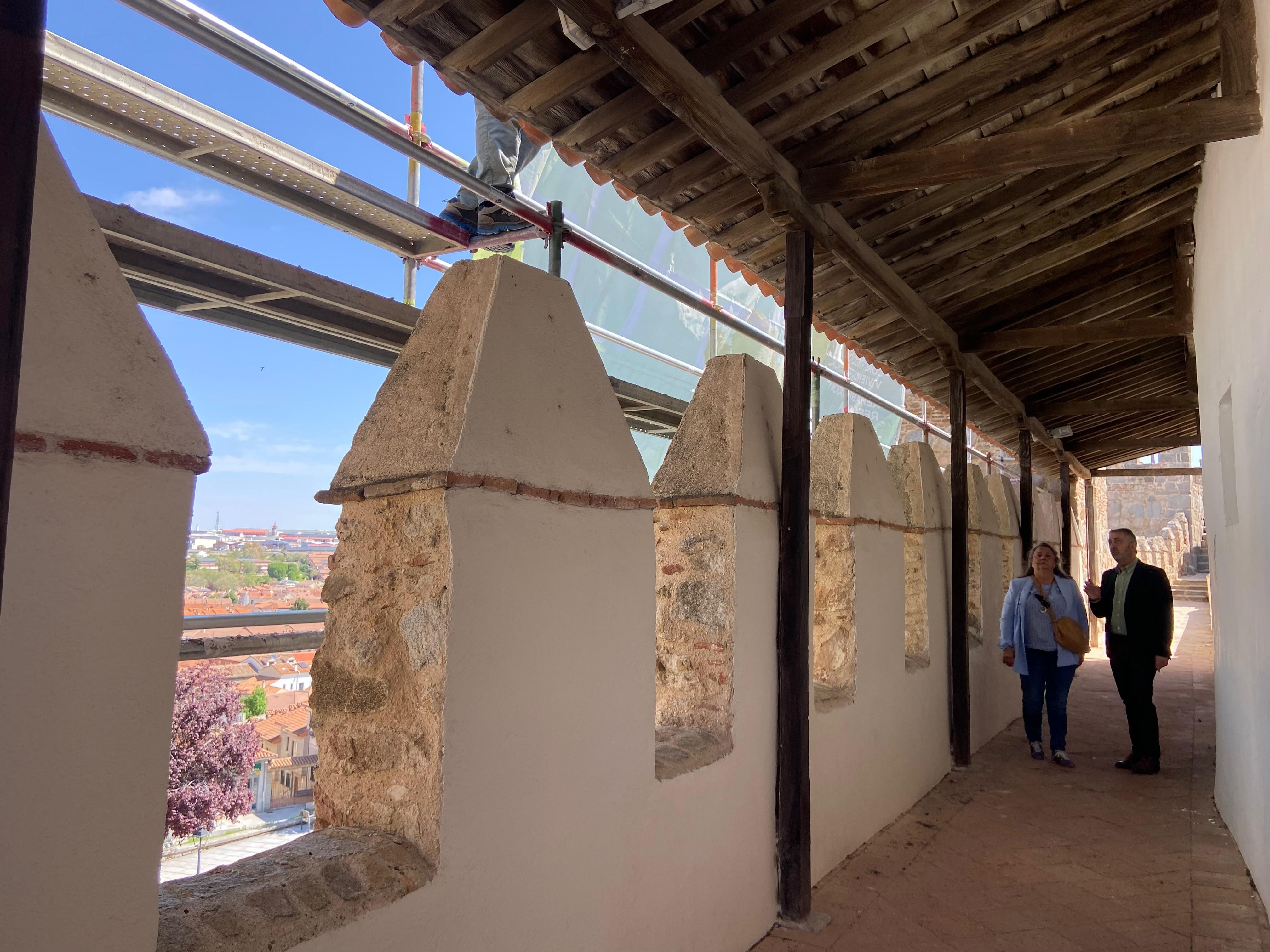 Zona afectada por las obras