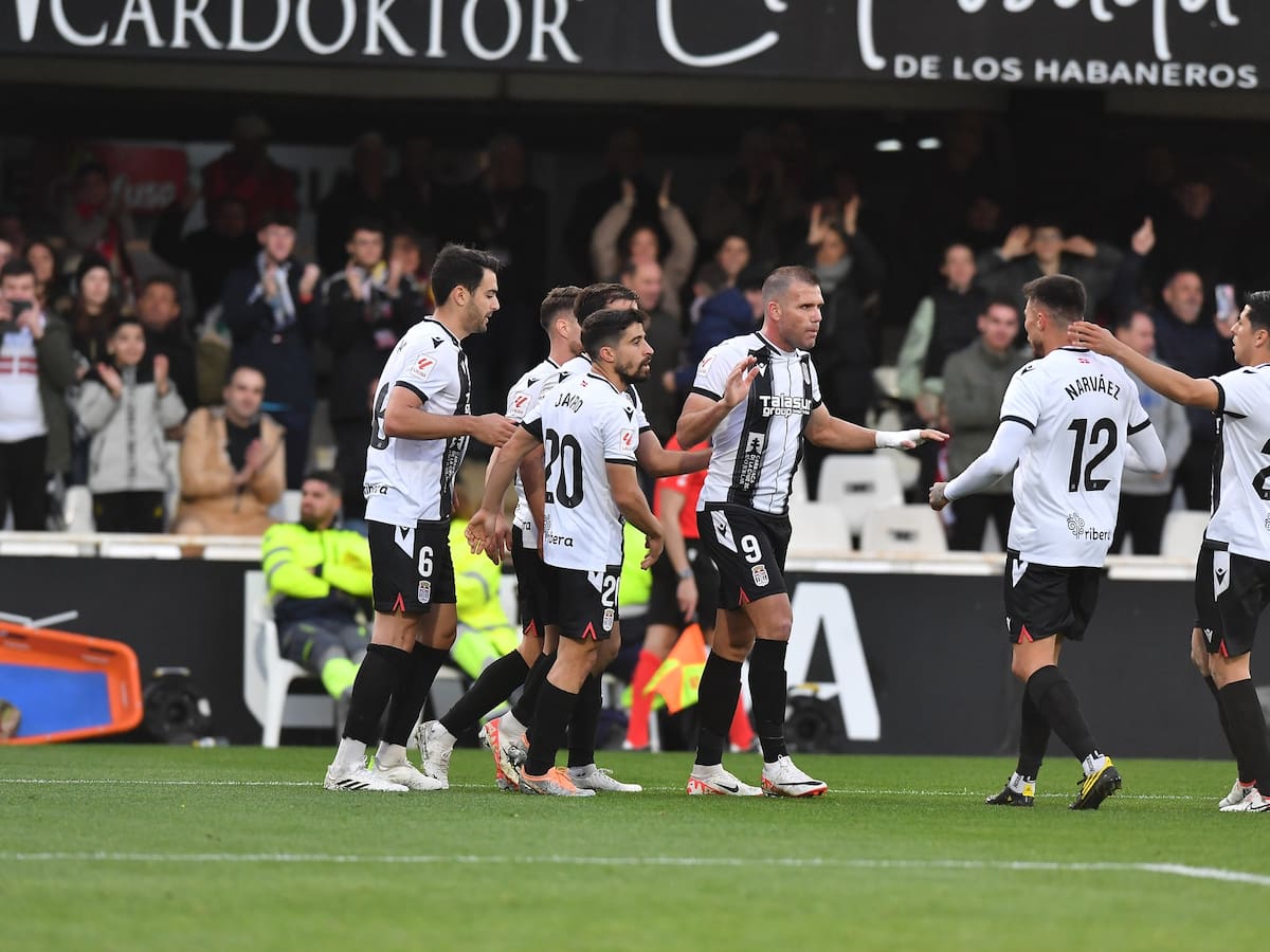 El FC Cartagena no encadenaba cinco partidos sin perder desde el inicio de la remontada con Calero, hace más de dos años