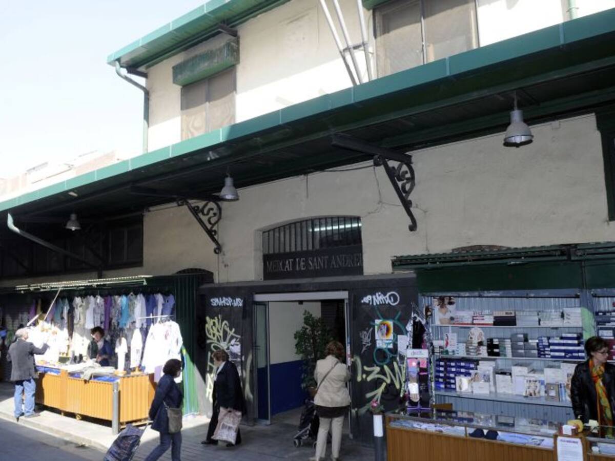 Acord per remodelar el mercat de Sant Andreu