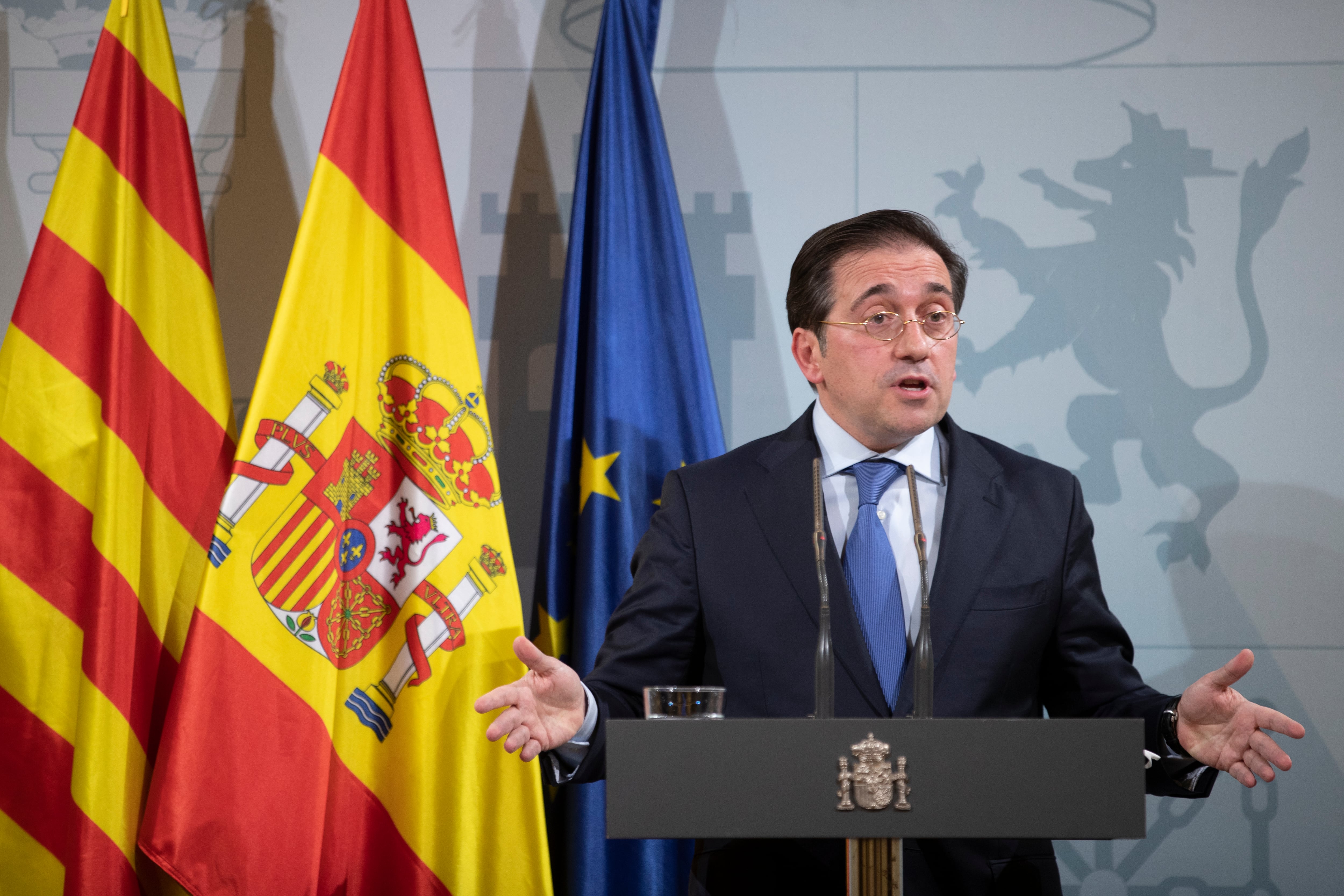 El ministro de Asuntos exteriores, Unión Europea y Cooperación, José Manuel Albares.