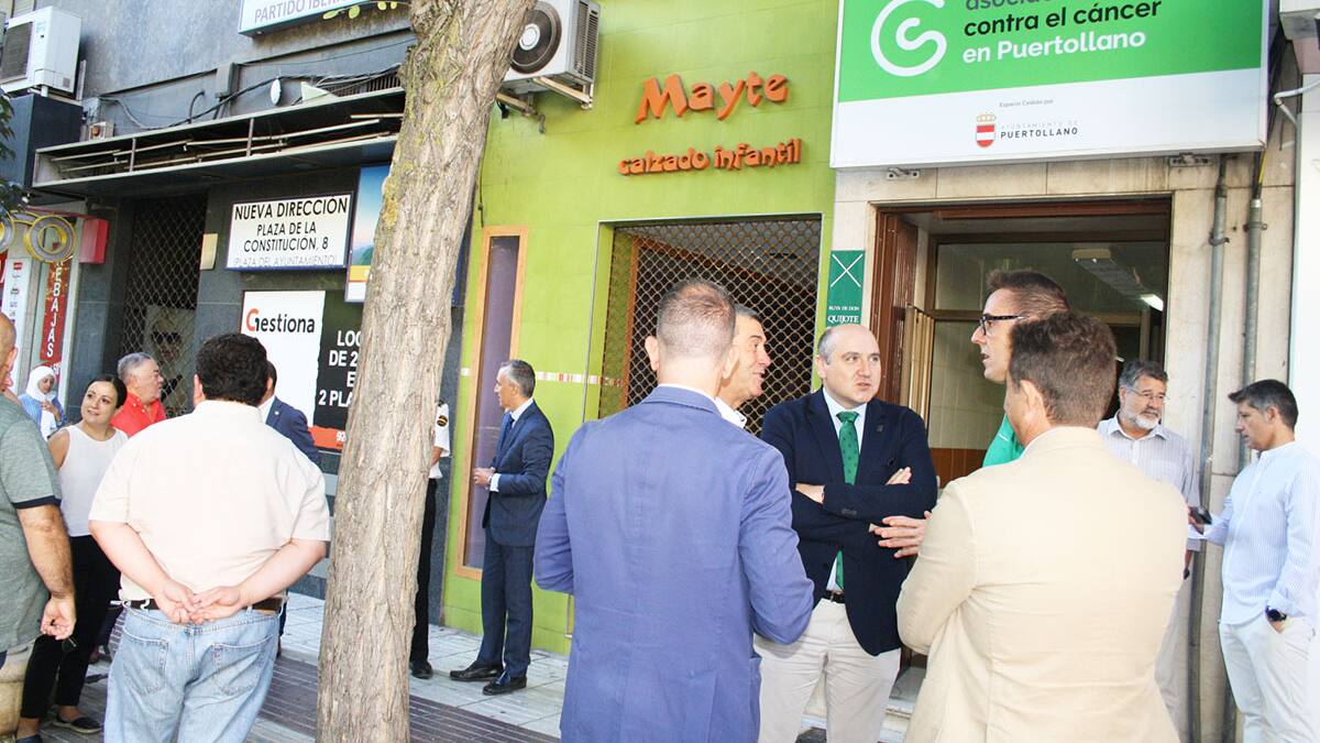 La Asociación Española contra el Cáncer estrena casa en Puertollano en un histórico local municipal