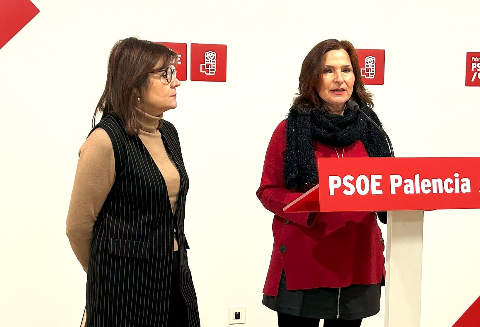 Parlamentarias socialistas nacionales por Palencia